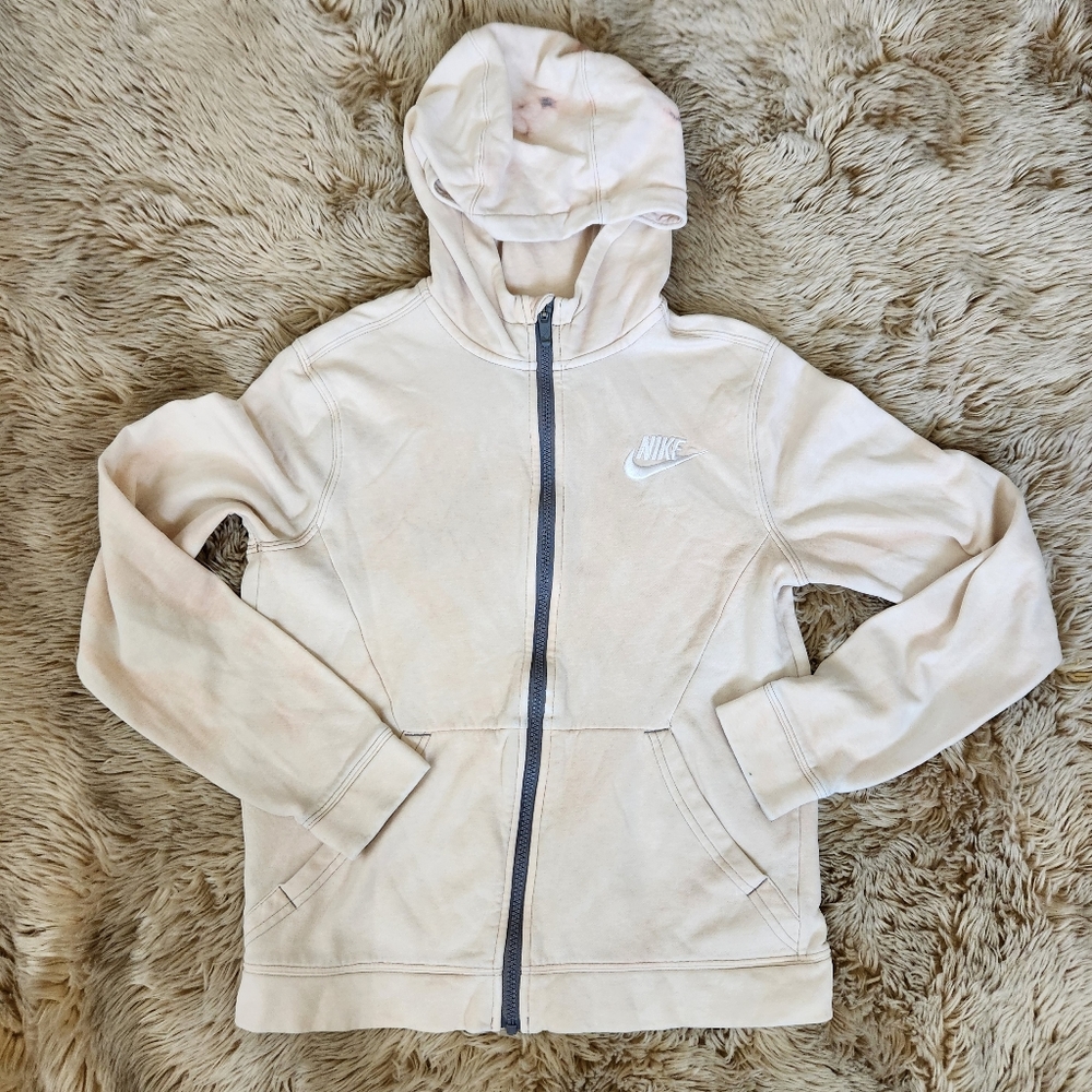 Women's Large Nike Hoodie Zip Up Sweatshirt